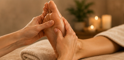 Massagem nos Pés